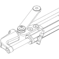 Cilindru Hidraulic de Directie ULTRAFLEX UC128-OBF/1