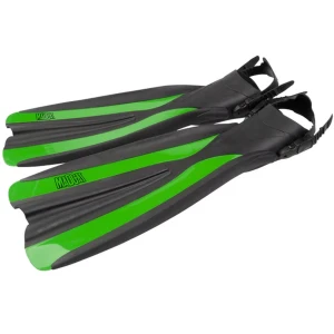 Labe MADCAT Belly Boat Fins, Black Green Labe MADCAT Belly Boat Fins, Black Green