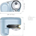 Troliu Electric pentru Ancora QUICK Genius 12V 500W 6mm cu Tambur Troliu Electric pentru Ancora QUICK Genius 12V 500W 6mm cu Tambur