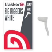 Adaptor Trakker Zig Fishing Riggers, White, 10buc/plic