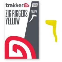 Adaptor Trakker Zig Fishing Riggers, Yellow, 10buc/plic