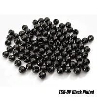 BILE TUNGSTEN SLOTTED BEADS 3.3mm BLACK PAINTING 10 buc/plic