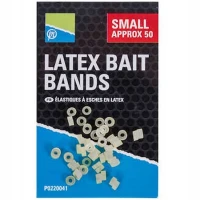 Inele Elastice Preston Latex Bait Bands, Large, 50buc/plic