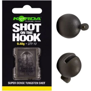 Lest Tungsten KORDA Shot On The Hook 0.4g, 10buc/pac