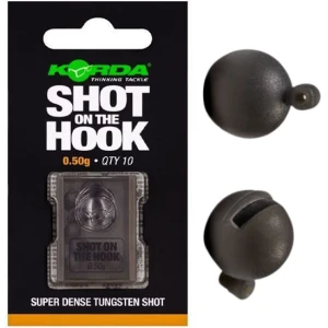 Lest Tungsten KORDA Shot On The Hook 0.5g, 10buc/pac