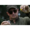 Line Aligner KORDA D-Rig Kicker, Brown, Marime L, pentru Carlige Nr. 2-4, 10buc/pac
