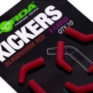 Line Aligner KORDA Kicker X-Large, Bloodworm Red, 10buc/pac Line Aligner KORDA Kicker X-Large, Bloodworm Red, 10buc/pac