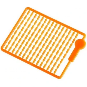 Opritoare CARP PRO Boilie Stops Micro, Orange, 120buc/pac