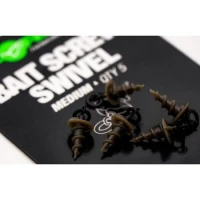 Surub cu Vartej Korda Micro Ring Bait Medium, 5buc/plic