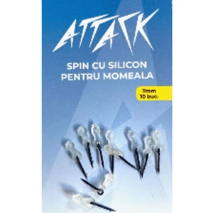 Spin Attack Pentru Momeala Bait Sting Cu Inel Silicon, 7mm, 10buc/plic  Spin Attack Pentru Momeala Bait Sting Cu Inel Silicon, 7mm, 10buc/plic