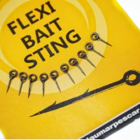 Spin Momeala Cu Anou Rotund Bait Sting Claumar Slim Marime  M 10mm 10buc/plic Spin Momeala Cu Anou Rotund Bait Sting Claumar Slim Marime  M 10mm 10buc/plic