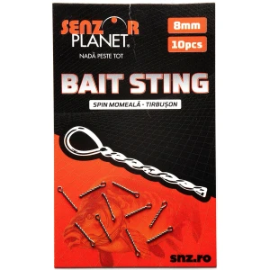 Spin Momeala SENZOR Tirbuson Bait Sting, 8mm, 10buc/pac Spin Momeala SENZOR Tirbuson Bait Sting, 8mm, 10buc/pac