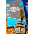 Aripioare PRESTON Ics Flighted Tail Rubbers, 5buc/pac