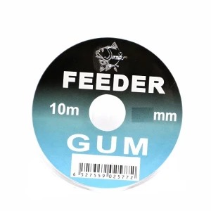 FEEDER GUM TRANSPARENT FL 10M 0.8MM FEEDER GUM TRANSPARENT FL 10M 0.8MM