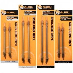 Tija Guru Interschimbabila cu Elastic Alb Guru X-Safe Speed Stems Heavy 2buc/blister Short