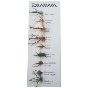 Muste DAIWA Fly Pack Daddies Hoppers, 9buc/pac Muste DAIWA Fly Pack Daddies Hoppers, 9buc/pac