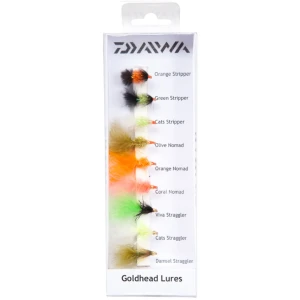 Muste DAIWA Fly Pack Goldhead Lures, 9buc/pac
