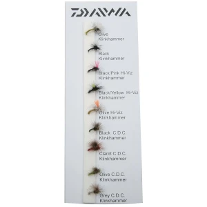 Muste DAIWA Fly Pack Klinkhammers, 9buc/pac Muste DAIWA Fly Pack Klinkhammers, 9buc/pac