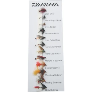 Muste DAIWA Fly Pack Modern Traditional Flies, 12buc/pac Muste DAIWA Fly Pack Modern Traditional Flies, 12buc/pac