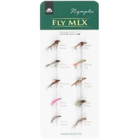 Muste MIKADO Artificial Flies Nymphs Barbless, 8buc/pac