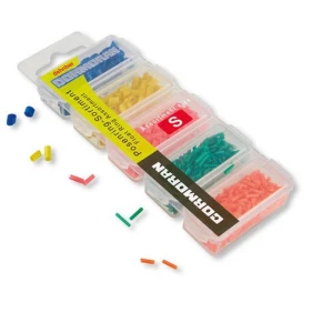 Cutie cu Varnisuri Colorate Cormoran, Diverse Marimi, 5 Compartimente