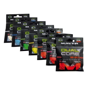 ELASTIC Maver UK DUAL CORE PRO 8-9 Green 2.5m ELASTIC Maver UK DUAL CORE PRO 8-9 Green 2.5m