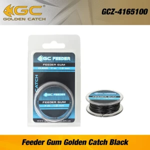 Fir Elastic Golden Catch Black, 10m, 0.6mm Fir Elastic Golden Catch Black, 10m, 0.6mm