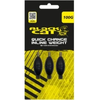 Connectori BLACK CAT Quick Change Inline Weights, 100g, 3buc/pac
