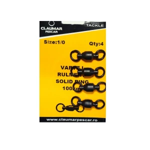 VARTEJ Claumar CU RULMENT SOLID RING NR.1/0, 100kg, 4buc/pac