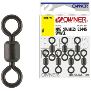 Vartej Owner 52445 Rolling King Stainless Swivel KS-11, 81kg, Nr.4,  11buc/plic