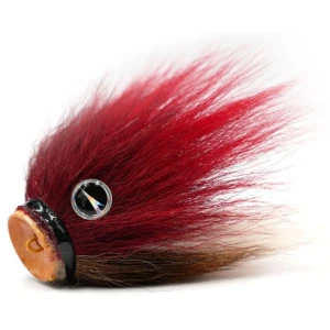 Lead Head VMC Mustache Rig Shallow, Red Hot, 22g, 1buc/pac Lead Head VMC Mustache Rig Shallow, Red Hot, 22g, 1buc/pac
