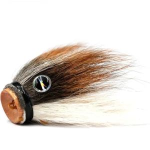 Lead Head VMC Mustache Shallow Baby X1, Cappuccino, 14g