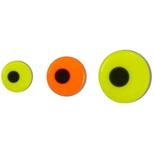 Ochi Fluorescenti Lenticulari STONFO Fluo Lure Eyes Grande, 12mm, Orange, 6buc/pac