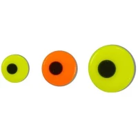 Ochi Fluorescenti Lenticulari Stonfo Fluo Lure Eyes Grande, 7mm, Orange, 6buc/pac