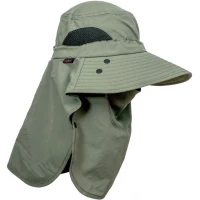 Sapca Carp Zoom Desert Hat Cu Protectie Solara, Green