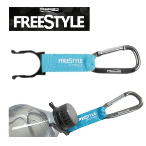 PORT STICLA SPRO FREESTYLE CU CARABINA BLUE