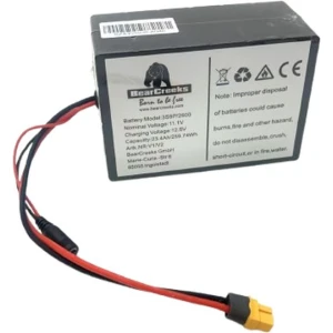 Acumulator BEARCREEKS Lithium Battery Scavenger And Navitec Bait Boat 23.4Ah