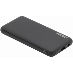 Baterie Externa Nebo 10K Power Bank 10000mAh, 14x6.9x1.7cm