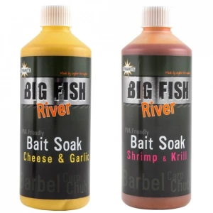 ADITIV LICHID DYNAMITE BAITS BIG FISH RIVER BAIT SOAK Cheese And Garlic 500ML ADITIV LICHID DYNAMITE BAITS BIG FISH RIVER BAIT SOAK Cheese And Garlic 500ML