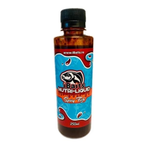 Nutri-Liquid  iBaits Spicy Fish, 250ml Nutri-Liquid  iBaits Spicy Fish, 250ml