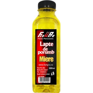 Lapte De Porumb FISH PRO Galben, Miere, 500ml
