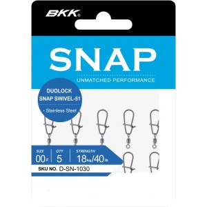 AGRAFA BKK DUOLOCK SNAP CU VARTEJ -51 SS Nr.0 22kg 5buc/plic AGRAFA BKK DUOLOCK SNAP CU VARTEJ -51 SS Nr.0 22kg 5buc/plic