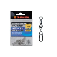 Agrafa Cu Vartej  Trabucco Rolling German Snap Nr 16  15 Kg 5buc/plic Agrafa Cu Vartej  Trabucco Rolling German Snap Nr 16  15 Kg 5buc/plic