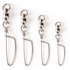 Agrafa Filex + Vartej cu Rulment BB Swivel & Castlock Snap, Nr.7, 90kg, 3buc/plic