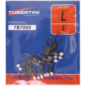 Agrafa Fixare TUBERTINI Moved Plastic Headw Interlock, Marime L, 6buc/pac