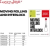 Agrafa Interlock Lucky John cu Vartej si Margea Culisanta  Black, Nr.3, 20kg, 5buc/pac Agrafa Interlock Lucky John cu Vartej si Margea Culisanta  Black, Nr.3, 20kg, 5buc/pac