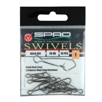 Agrafa Spro Hook Snap Nr 4 14kg 10buc/plic Agrafa Spro Hook Snap Nr 4 14kg 10buc/plic