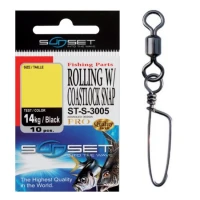 Agrafa Vartej Sunset St Rolling Coastlock Snap St-s-3005 Nr6 14kg Agrafa Vartej Sunset St Rolling Coastlock Snap St-s-3005 Nr6 14kg