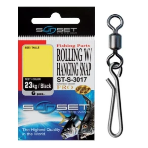 Agrafa Vartej Sunset ST Rolling Hanging Snap ST-S-3017 Nr6 14kg Agrafa Vartej Sunset ST Rolling Hanging Snap ST-S-3017 Nr6 14kg