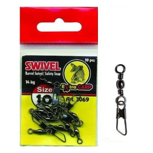 Agrafa cu Vartej Extra Carp Safety Snap, 10buc/plic Nr.12 / 12Kg Agrafa cu Vartej Extra Carp Safety Snap, 10buc/plic Nr.12 / 12Kg